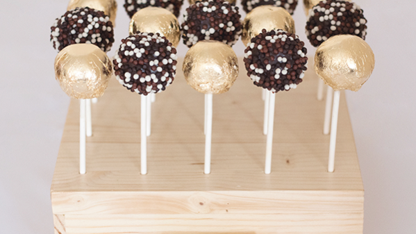 bombones en un palo para comer